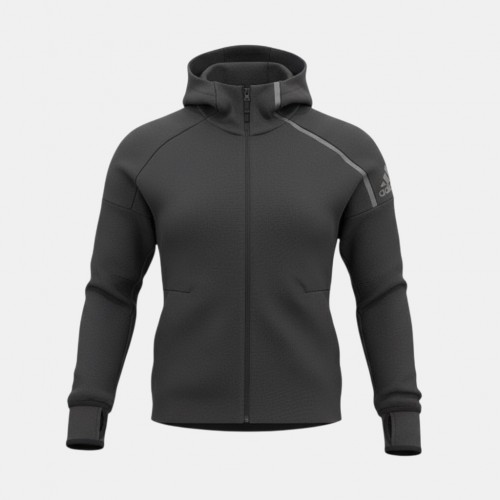 Adidas Z.N.E. Full Zip Hoodie Μαύρο /pre owned